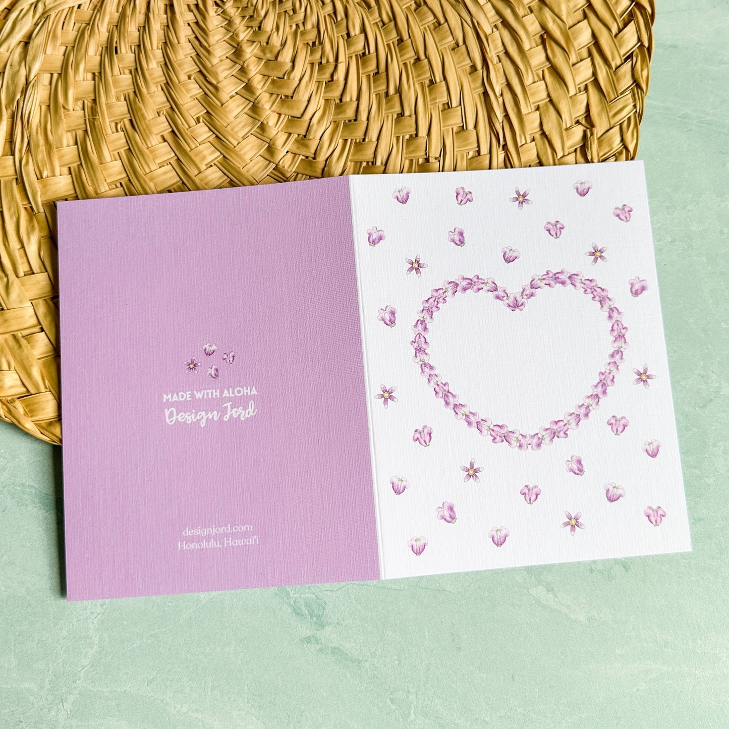 Lovely Crown Flower - Greeting Card