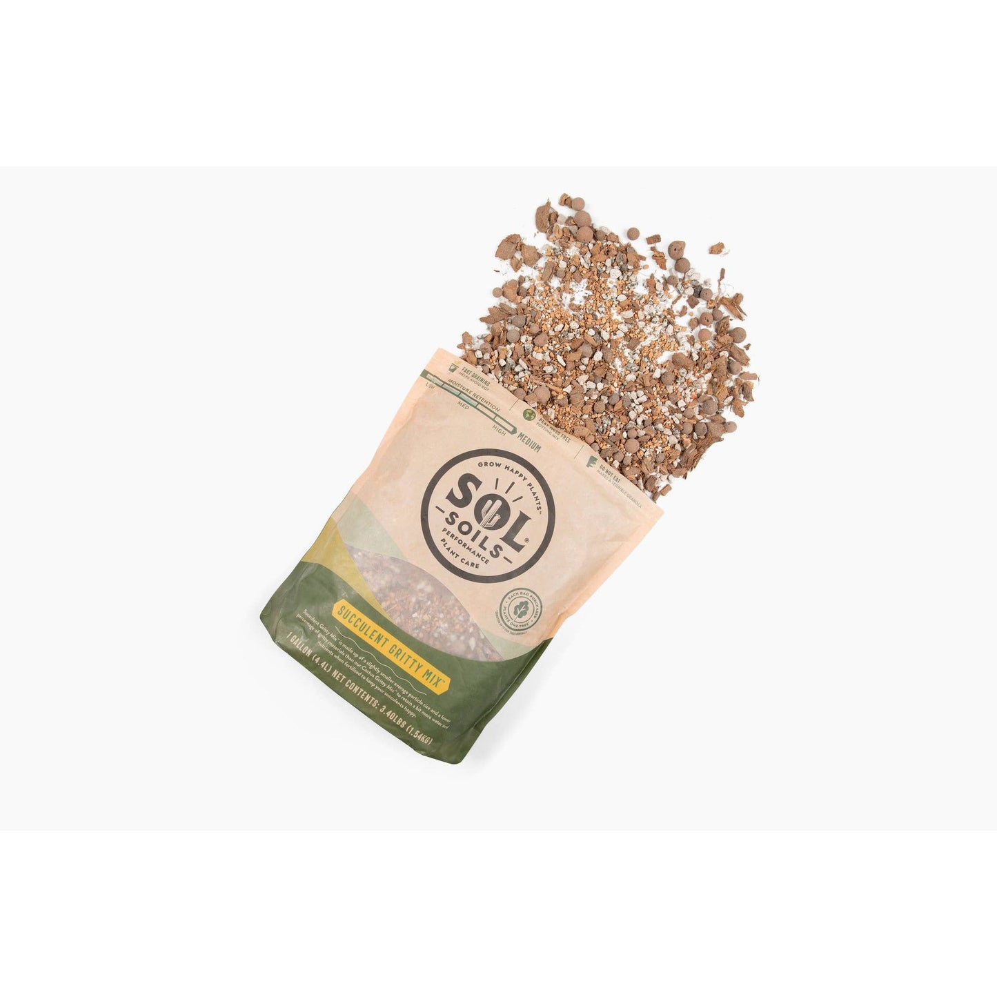 Soil (1Qt) Succulent Gritty Mix (Soilless)