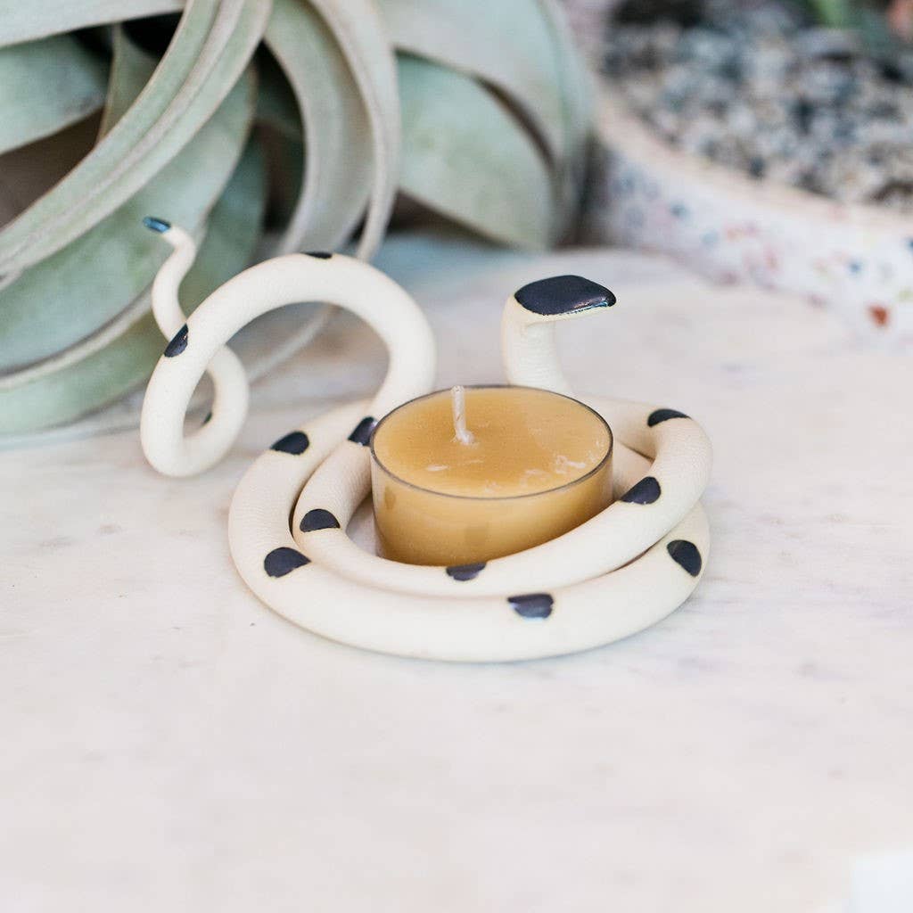 Ceramic Snake Tealight