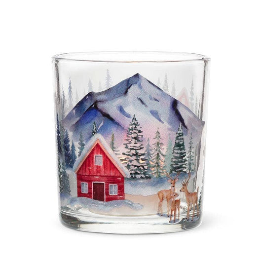 Winter Forest Votive