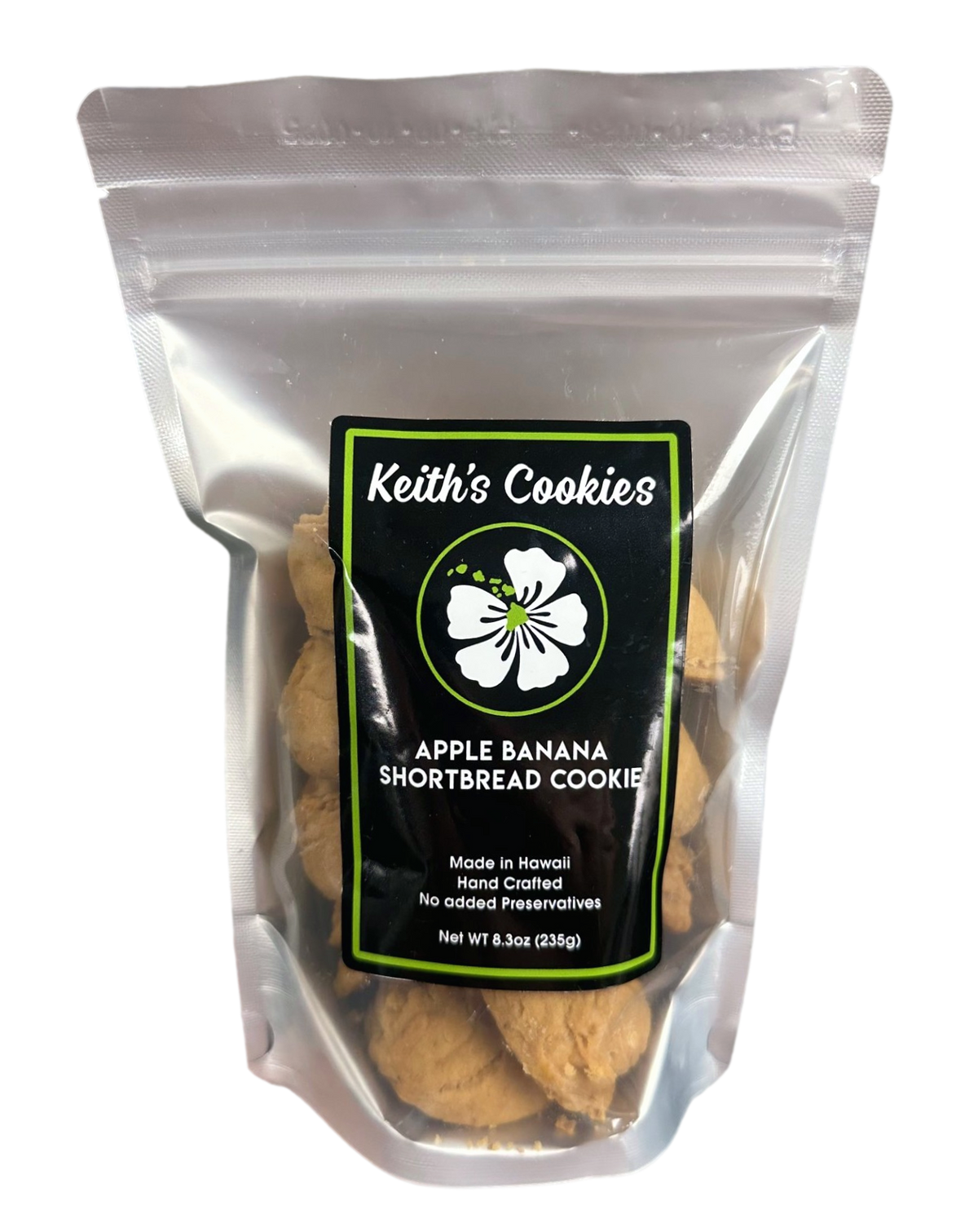 Apple Banana Shortbread Cookies