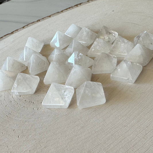 Clear Quartz Mini Pyramid