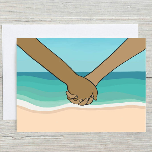 Beach Love Greeting Card