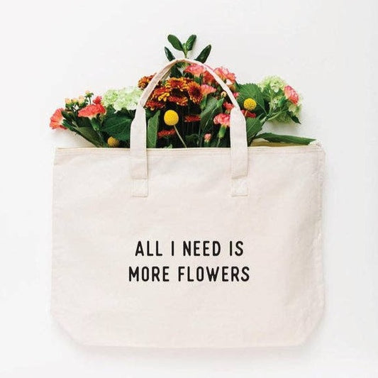 More Flowers Tote Bag