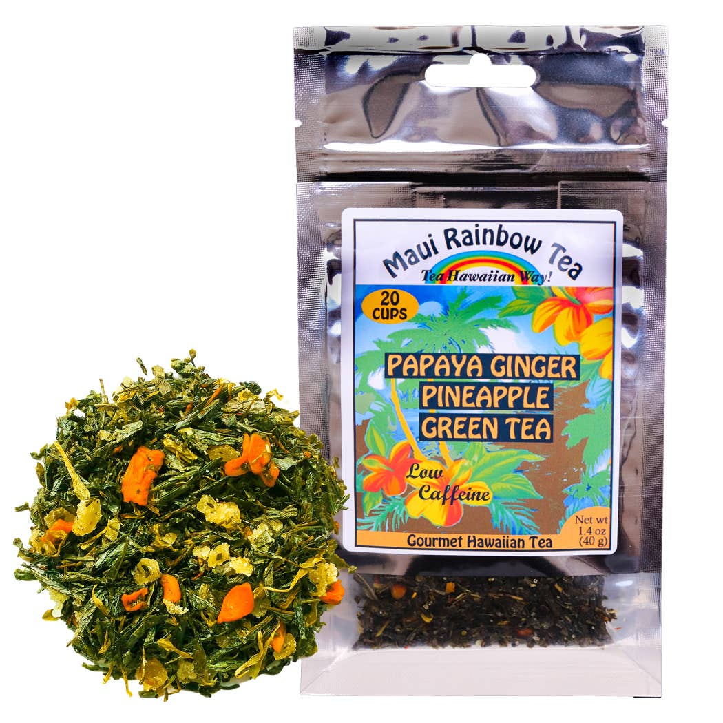 Papaya Ginger Pineapple Green Tea