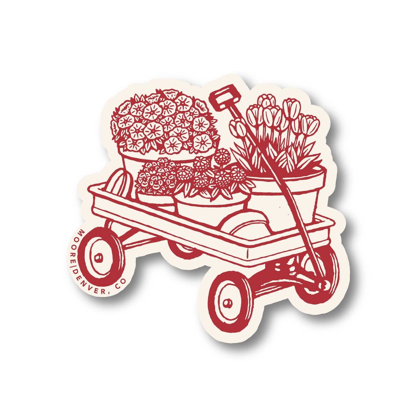 Wagon Sticker