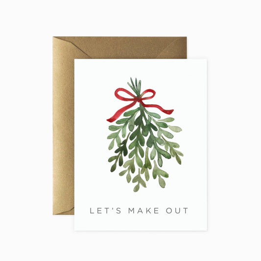 Let's Make Out Greeting Card