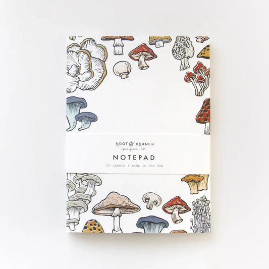 Mushroom + Fungi Notepad