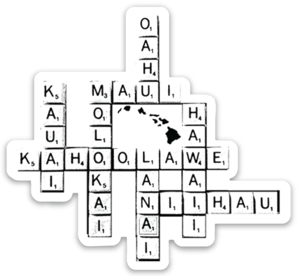 Scrabble Sticker