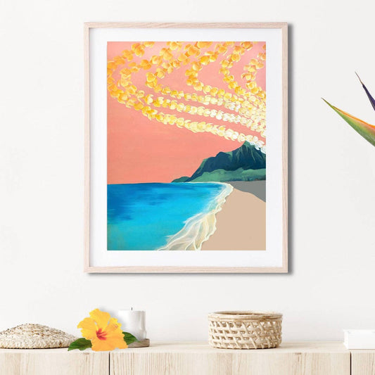 Puakenikeni Skies Art Print