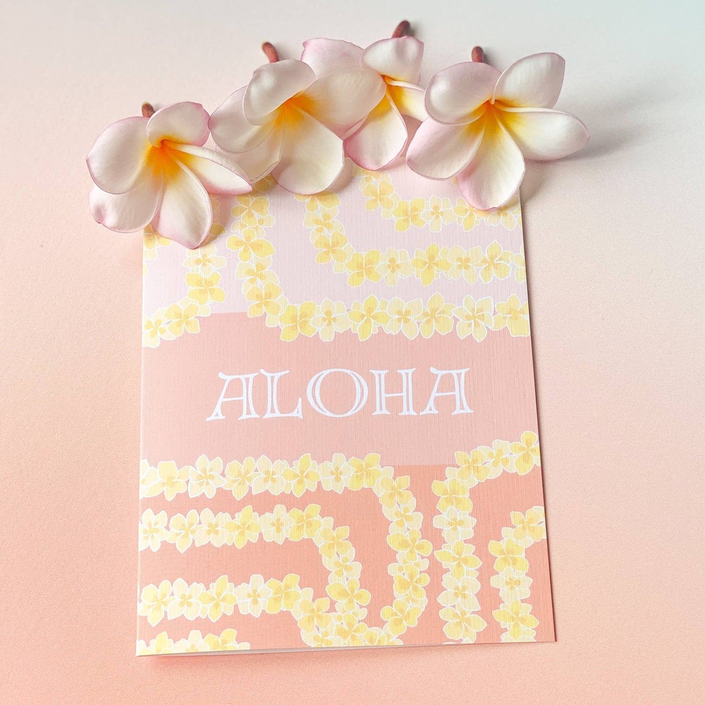 Lei Aloha Greeting Card