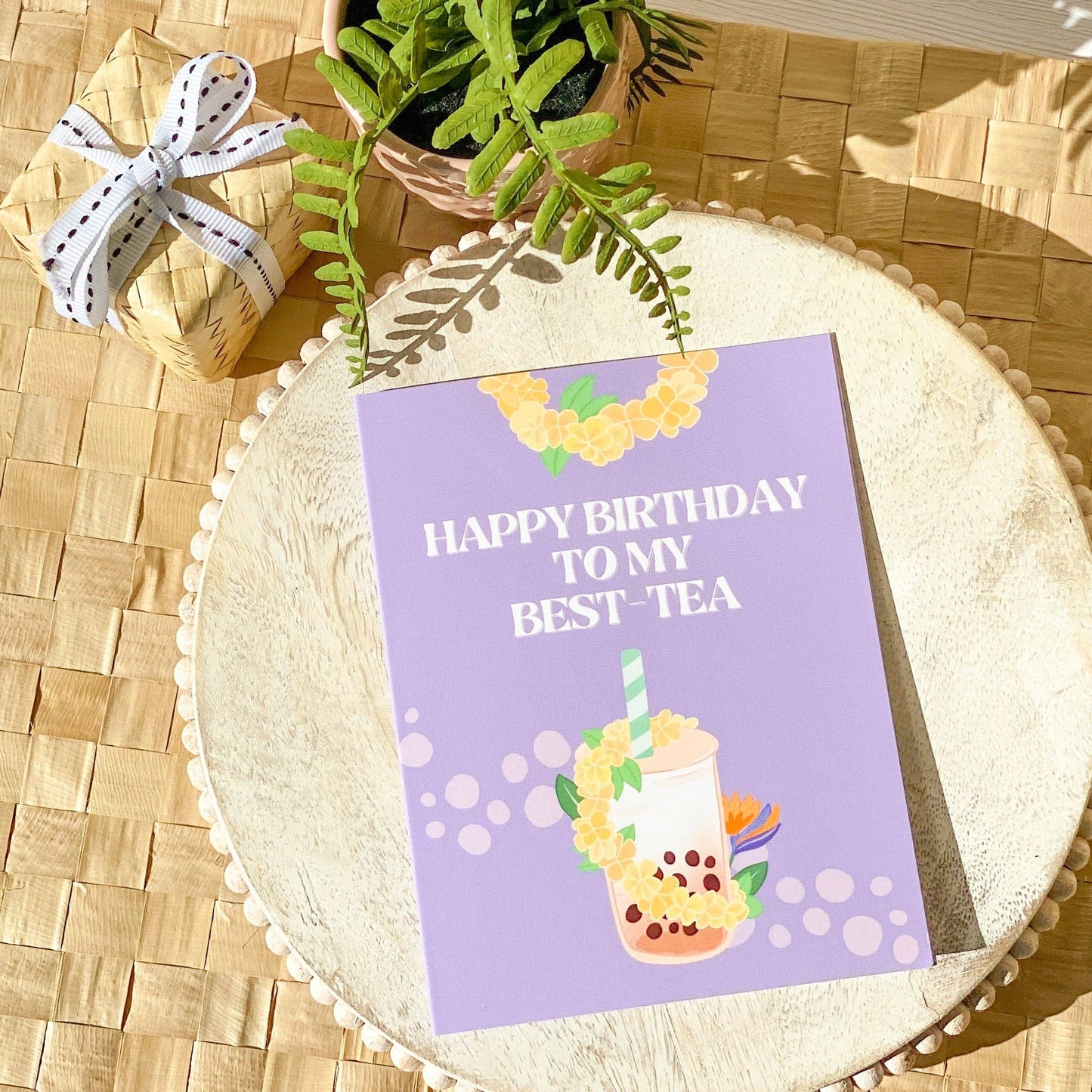 Best-Tea Birthday Greeting Card