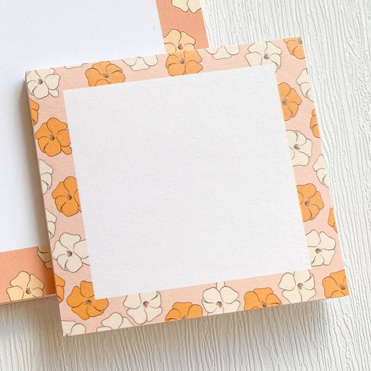 Puakenikeni (Papaya Colorway) Sticky Notes