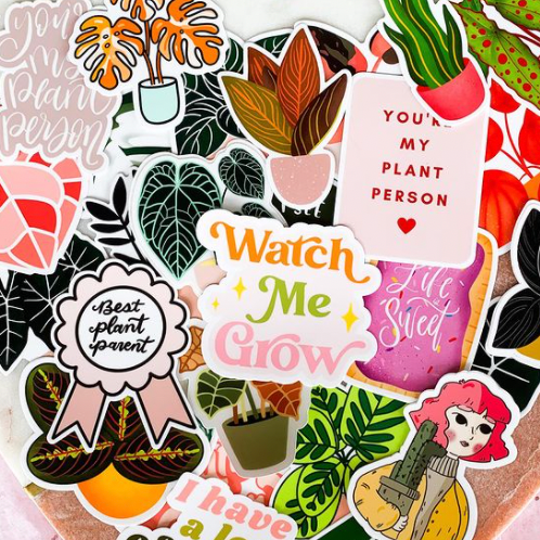Assorted Plant Stickers