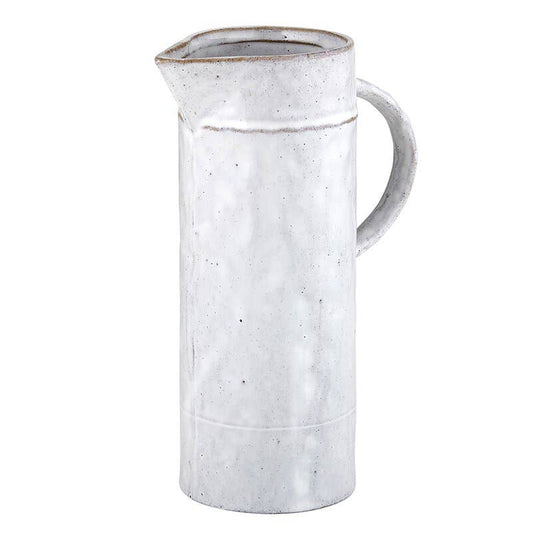 White Ceramic Pitcher