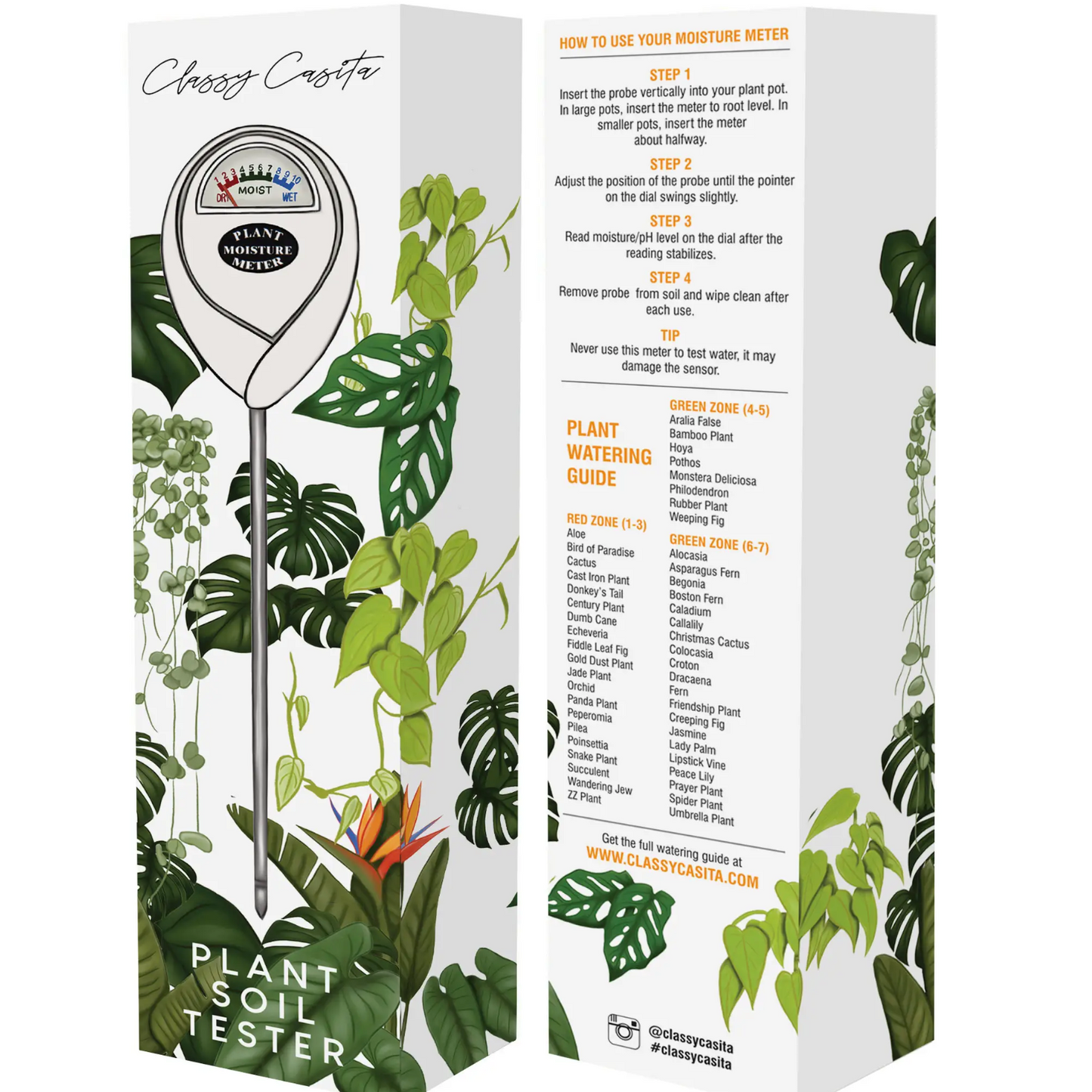 prayer plant moisture meter Plant Soil Tester – Mari's Gardens