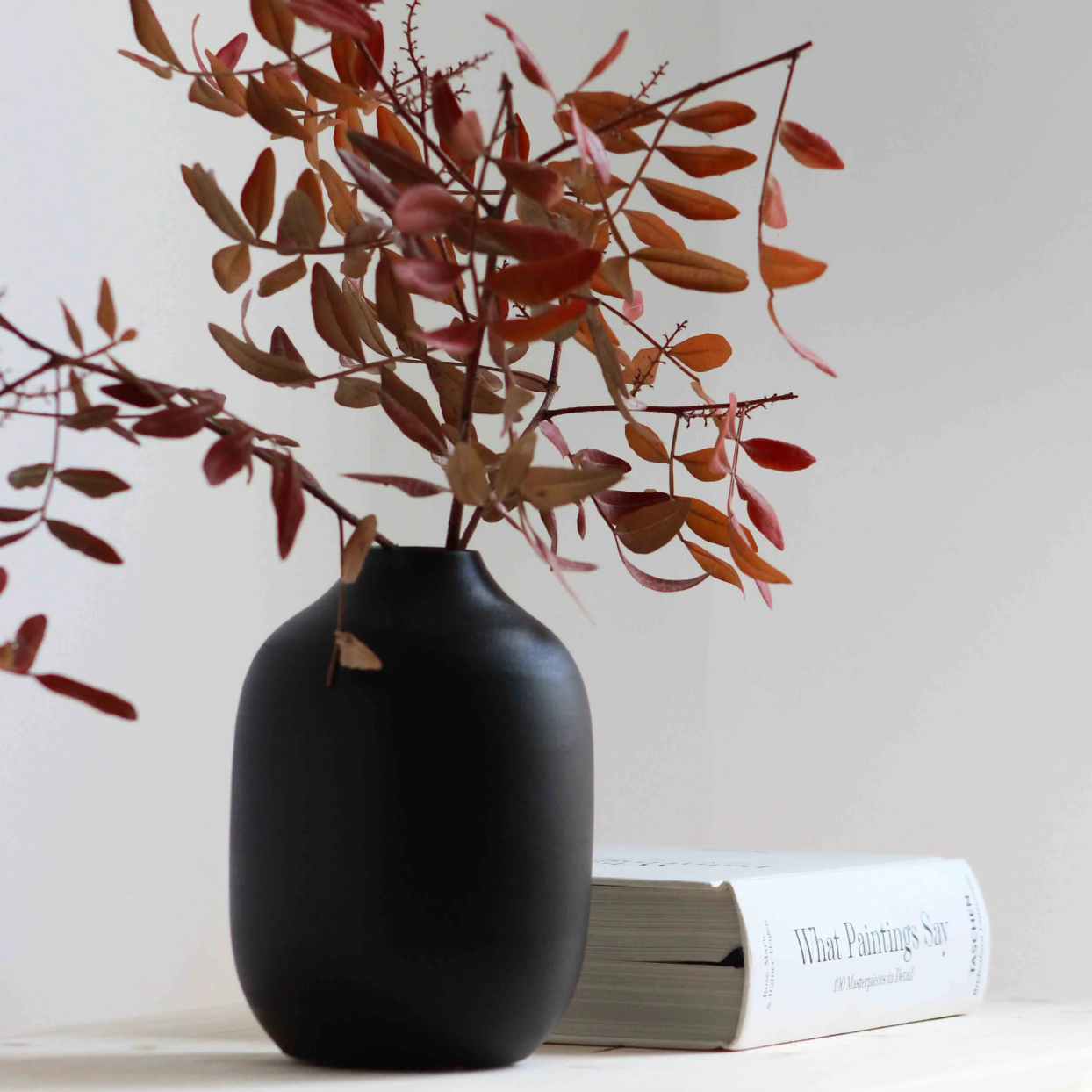 the Island Collection 04 - Black Vase - Perfect For Flowers