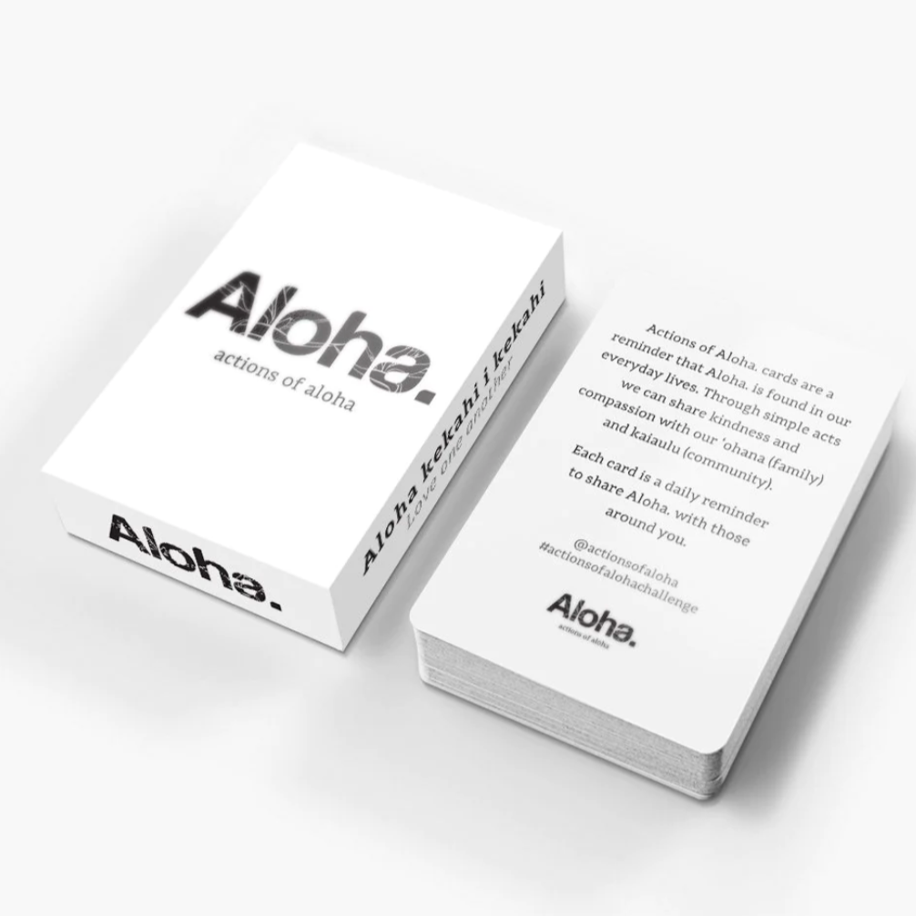 Actions of Aloha Card Deck