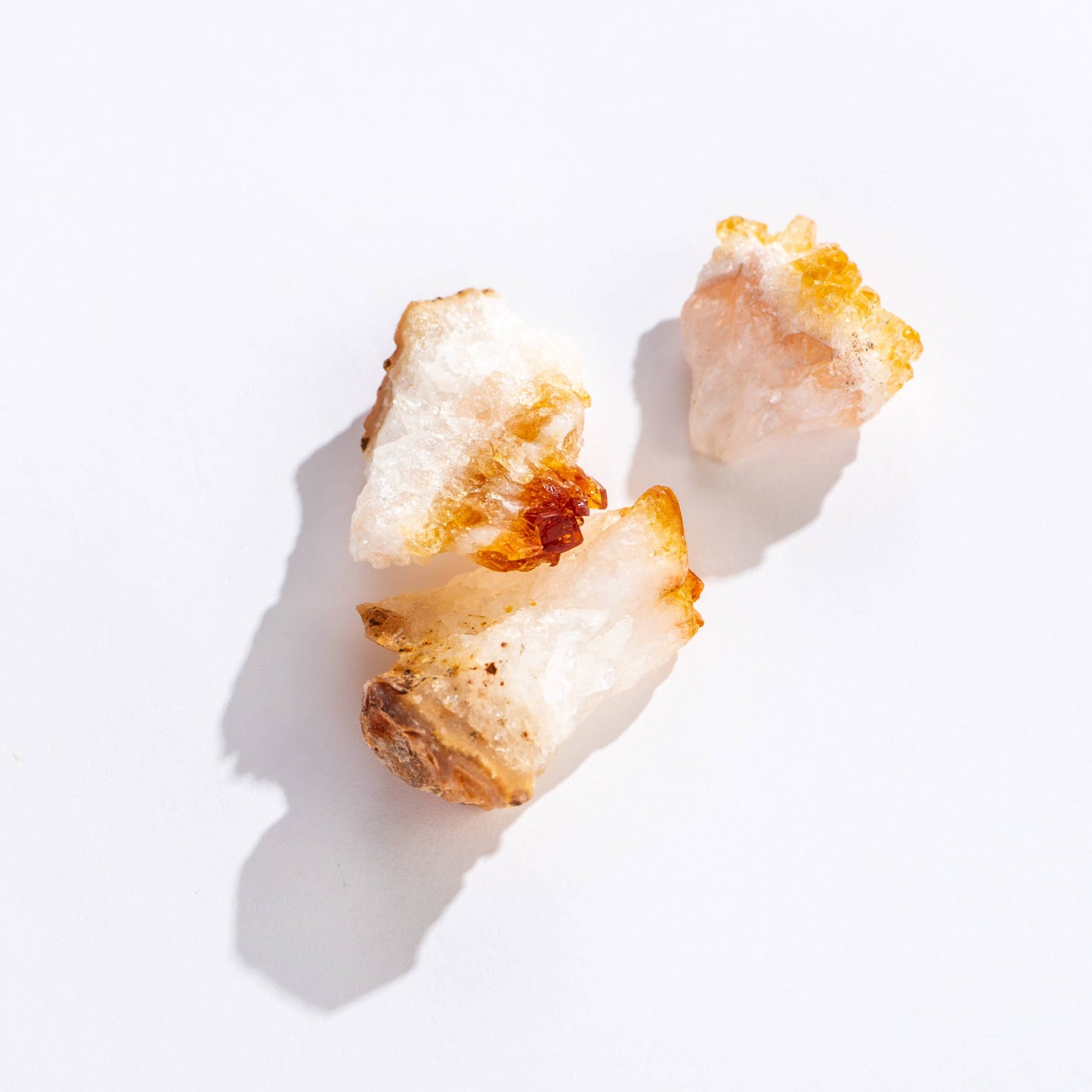 Citrine Druzy Crystal Clusters