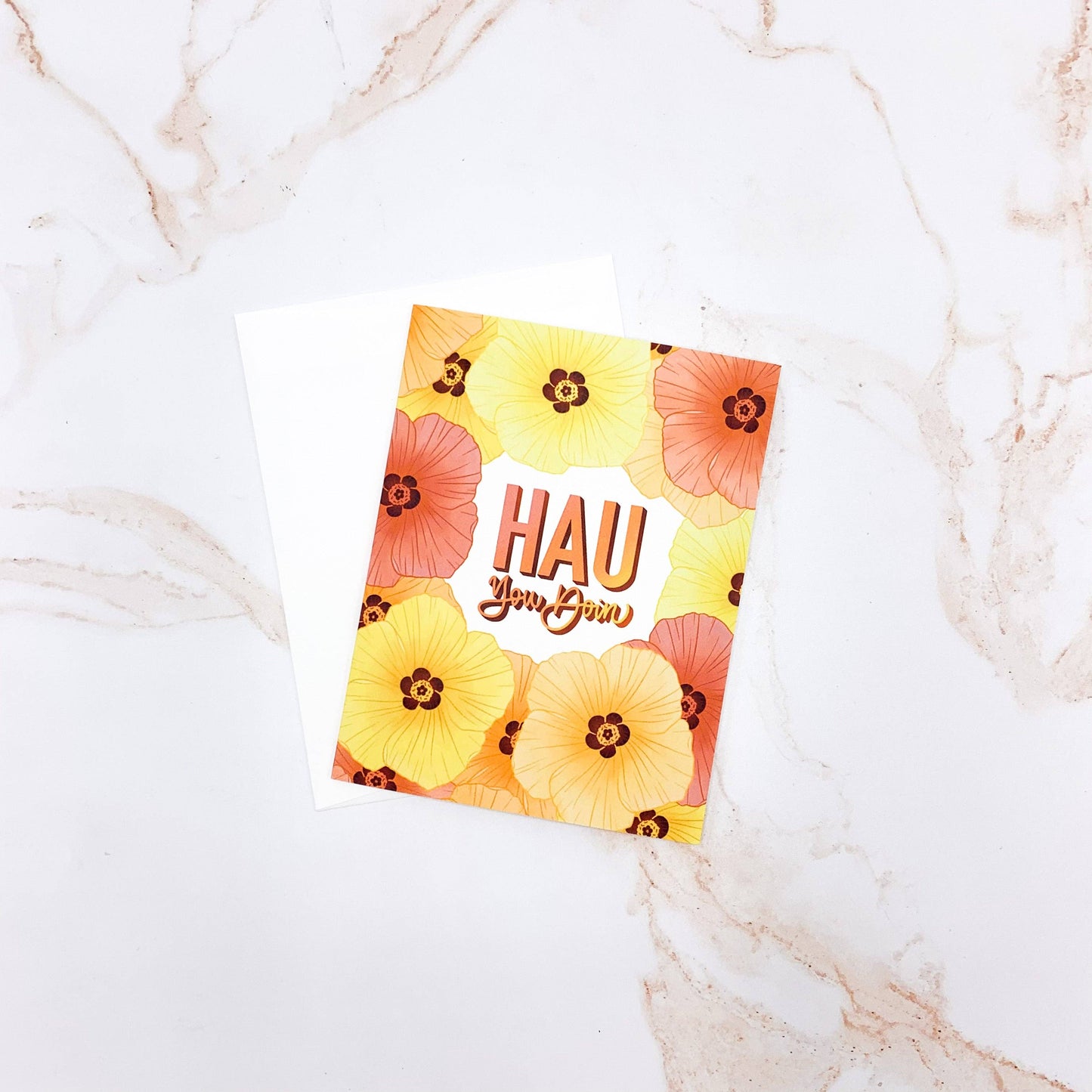 Hau You Doinʻ Greeting Card