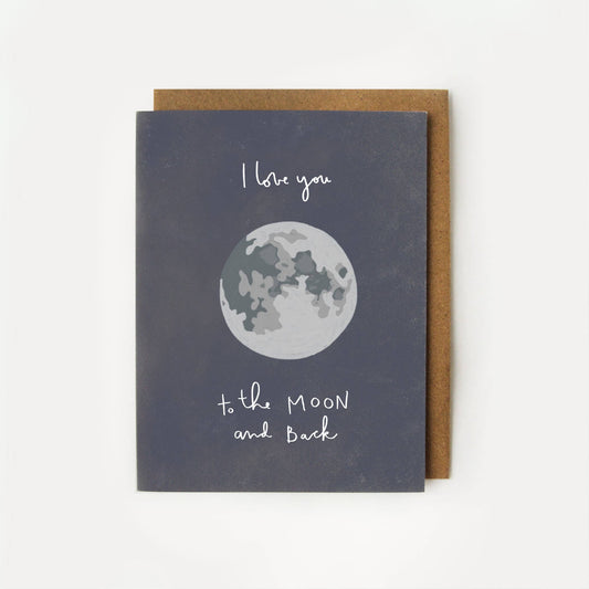 Love You to the Moon and Back Card