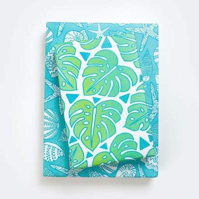 Monstera Jungle Double-sided Eco Wrapping Paper