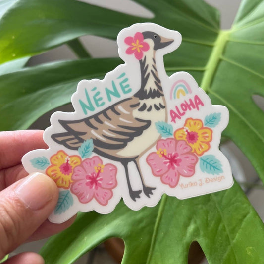 Kawaii Nene Sticker - Kawaii Hawaii