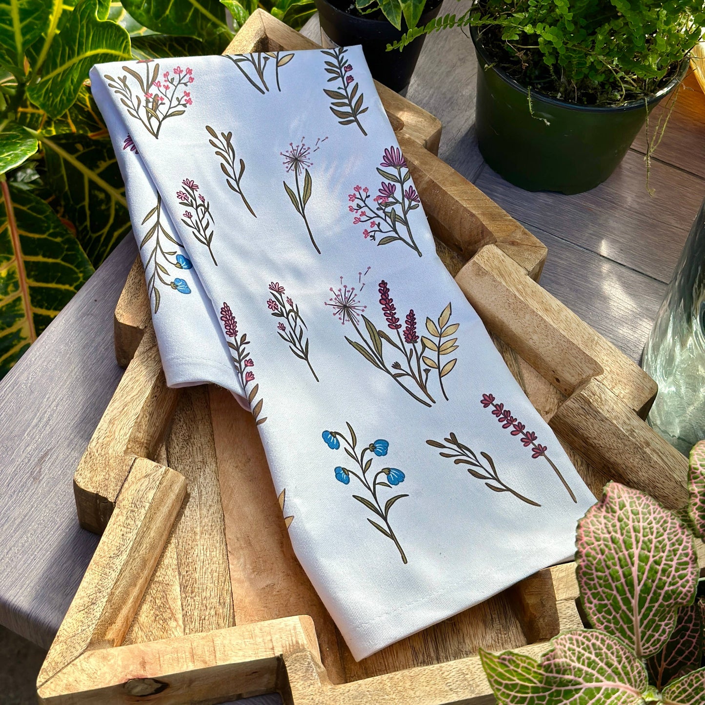 Wild Flowers Tea Towels